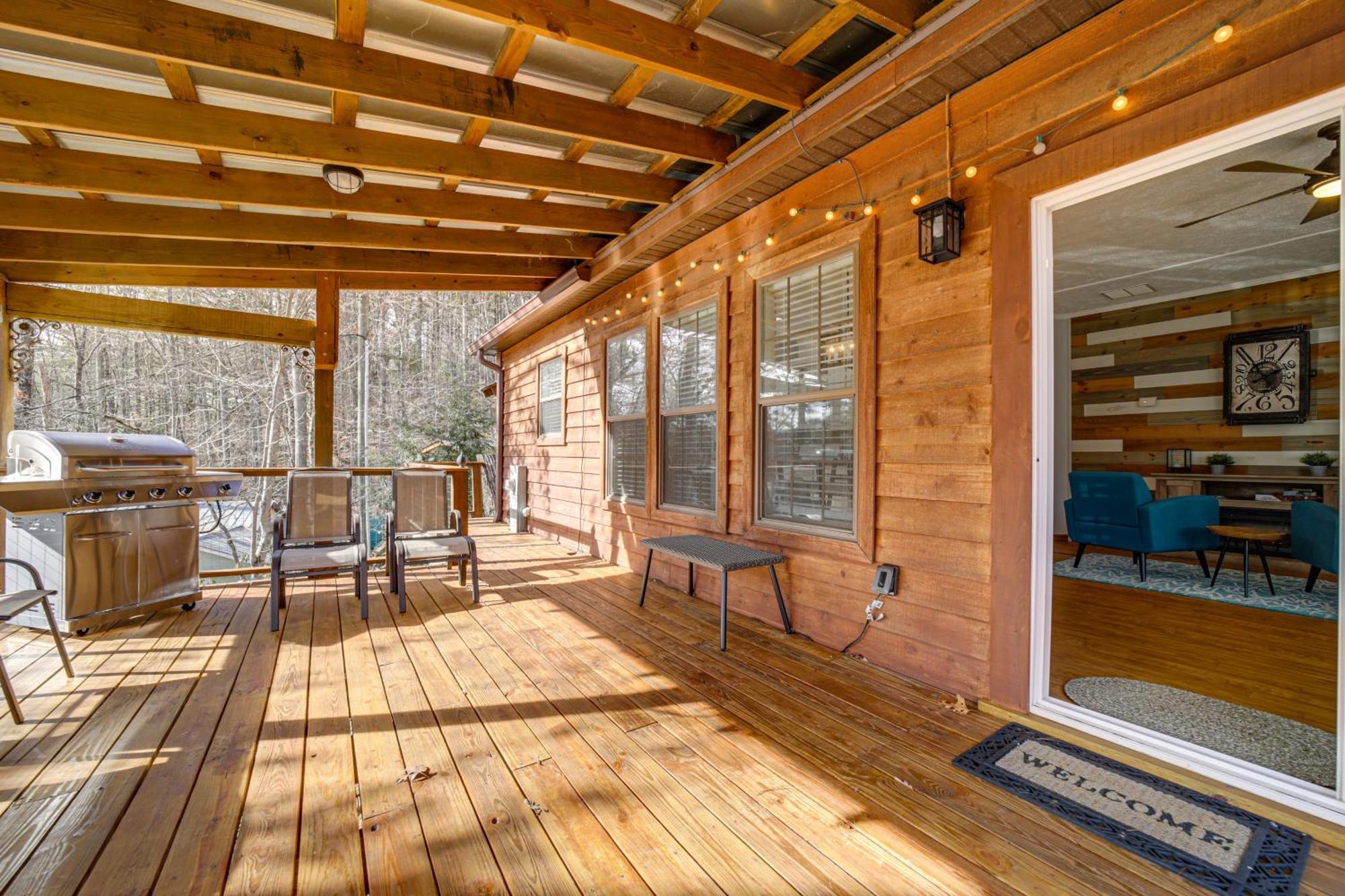 Lakeside Cashiers Cabin With Private Boat Dock! Cullowhee Экстерьер фото